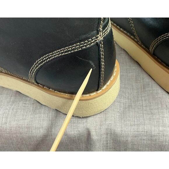 EASTLAND “Lumber Up” Navy Blue Leather Boot Men 9D Casual Business Work 7241-05D